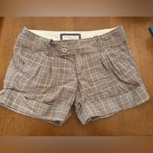 SOLD- Abercrombie and Fitch vintage plaid shorts